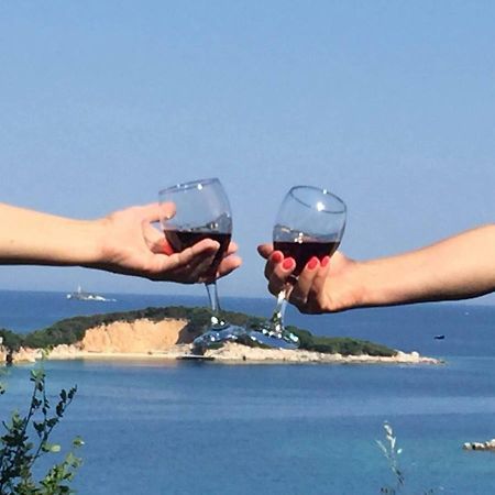 Hotel Majestic Ksamil Bagian luar foto