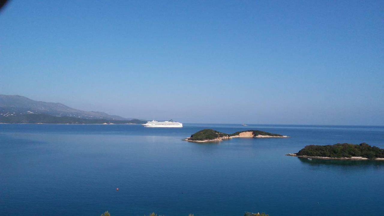 Hotel Majestic Ksamil Bagian luar foto