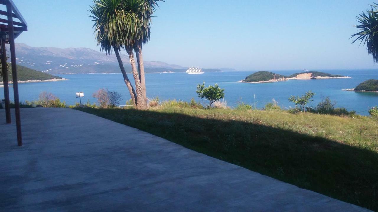 Hotel Majestic Ksamil Bagian luar foto